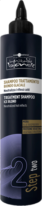 TREATMENT SHAMPOO ICE BLONDE Inimitable - šampón pre ľadovú blond 250 ml.
